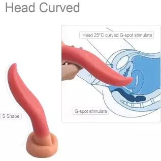 FST Tongue Lick Dildo, Clitoris G-Spot Stimulation, Extra Long Anal Plug Prostate Massager Anal Sex Toy for Men Women FST Tongue Lick Dildo, Clitoris G-Spot Stimulation, Extra Long Anal Plug Prostate Massager Anal Sex Toy for Men Women