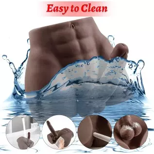 Torso Male Sex Doll with Flexible Dildo Realistic Sex Huge Cock, Men Sex Dolls for Women Tight Anal Hole 8.3 in Cock for Female Torso Male Sex Doll with Flexible Dildo Realistic Sex Huge Cock, Men Sex Dolls for Women Tight Anal Hole 8.3 in Cock for Female