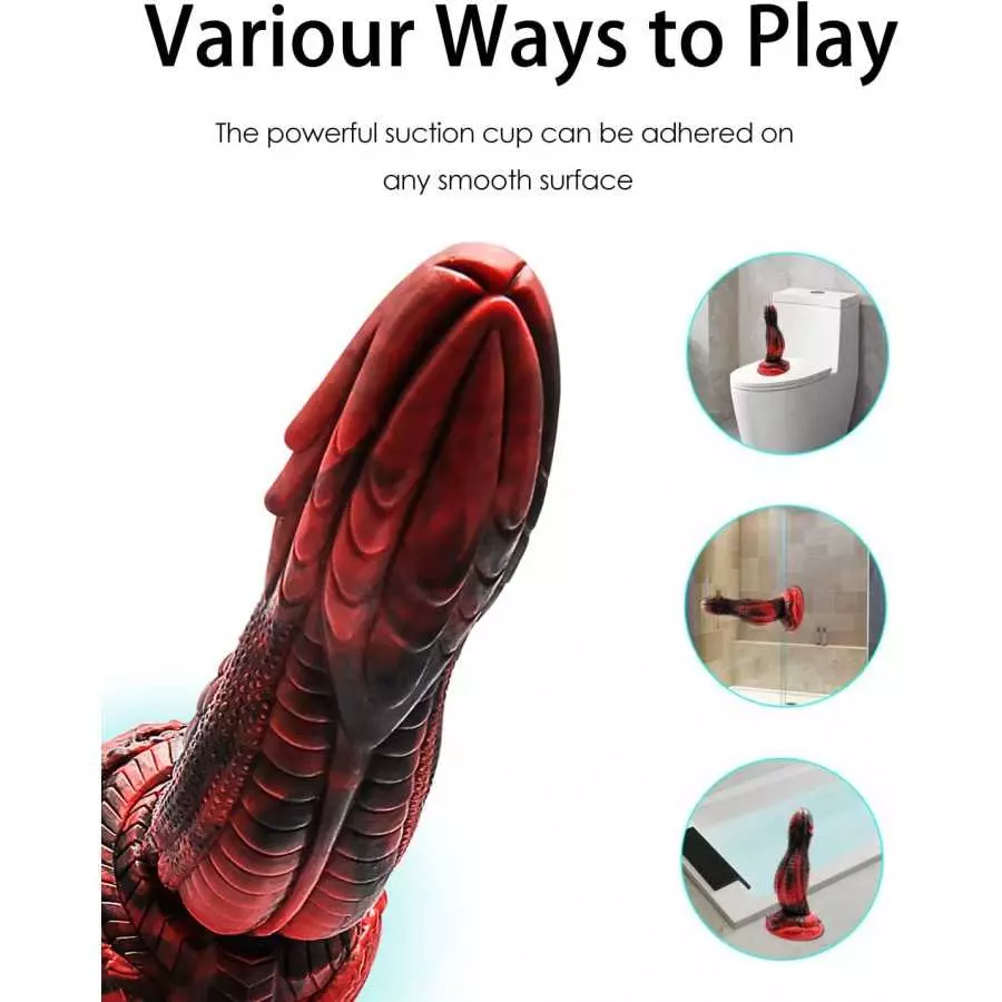 8 Inch Realistic Silicone Dildo Lifelike Huge Dildo for Anal Play, Liquid Silicone Dildo Adult Sex Toys, Soft Big Monster Dildo