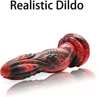 8 Inch Realistic Silicone Dildo Lifelike Huge Dildo for Anal Play, Liquid Silicone Dildo Adult Sex Toys, Soft Big Monster Dildo