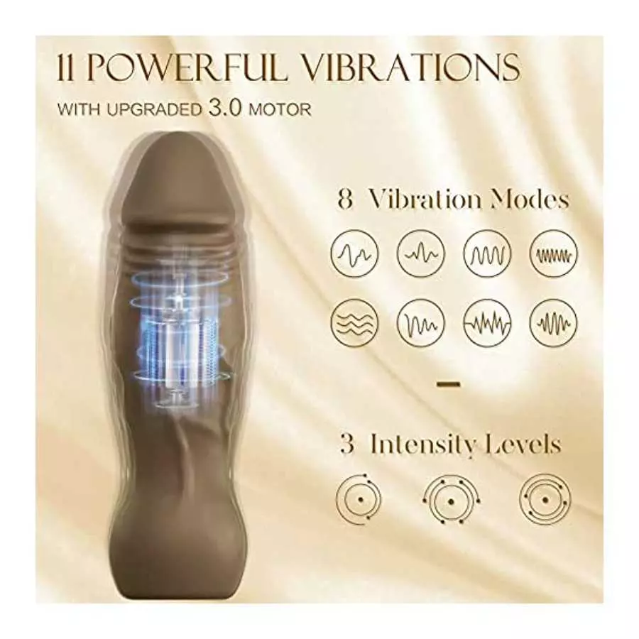 2-Piece Small Dildo Bullet Vibrator -Purple &Brown Adult Sex Toys for Women Pleasure | Mini Realistic Dildo Vibrators for Her