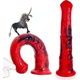 12inch Silicone Horse Dildo Realistic Animal Dragon with Suction Cup, Long Dildo Anal Plug Dildo Adult Toys for Men Women Couple