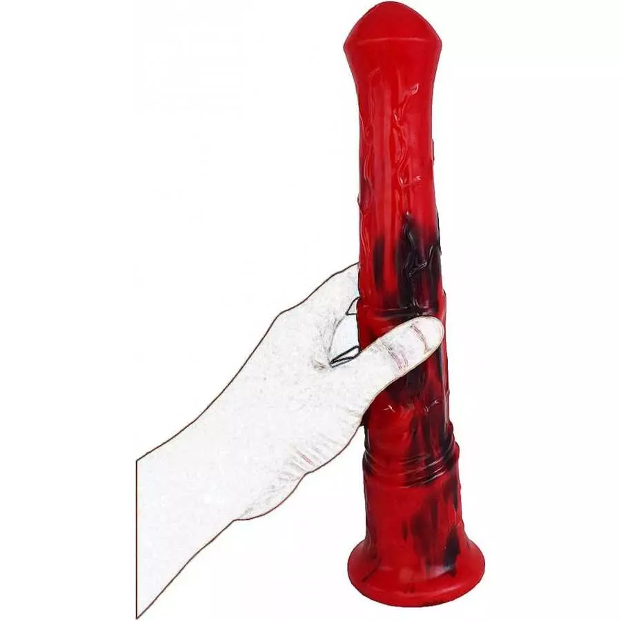 12inch Silicone Horse Dildo Realistic Animal Dragon with Suction Cup, Long Dildo Anal Plug Dildo Adult Toys for Men Women Couple