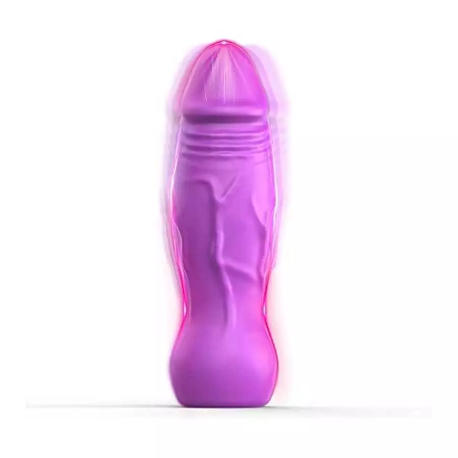 2-Piece Small Dildo Bullet Vibrator -Purple &Brown Adult Sex Toys for Women Pleasure | Mini Realistic Dildo Vibrators for Her