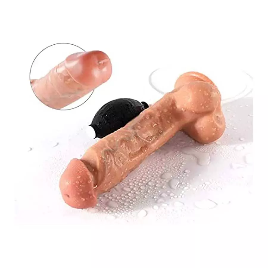Big Realistic Ejaculating Dildo Squirting 9inch Thick G Spot Dildos Sex Toy with Suction Cup