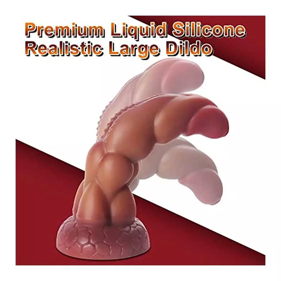 Dildo for Women Octopus Huge G Spot Dildo, Monster Tentacle Dildo Realistic Silicone Dildo for Vaginal and Anal Plug Monster Pro