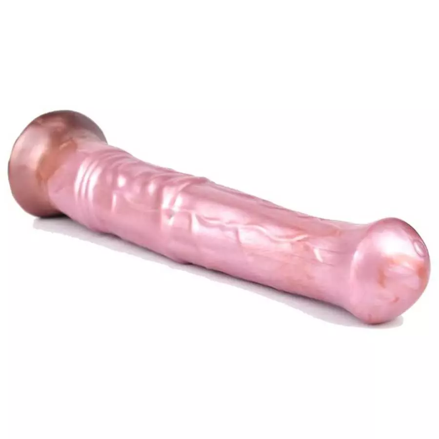 Long Optional Size Silicone Made Soft Artificial Horse Dildo Multi Color Suction Flexible Animal Style Different Texture (M)