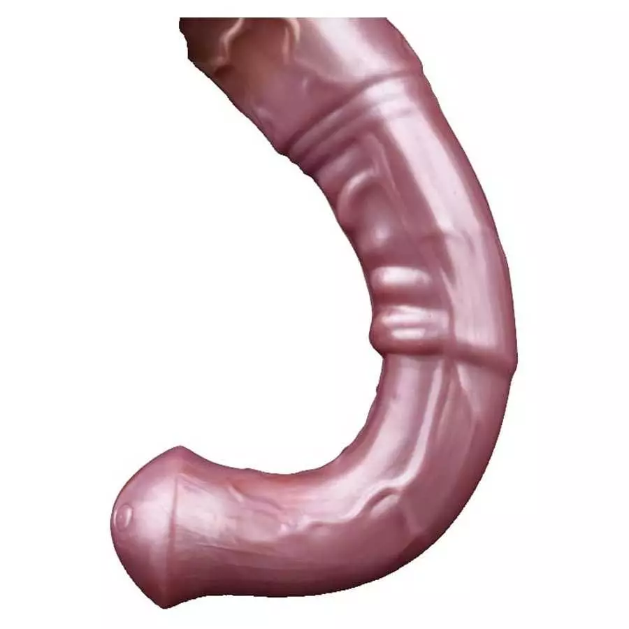 Long Optional Size Silicone Made Soft Artificial Horse Dildo Multi Color Suction Flexible Animal Style Different Texture (M)