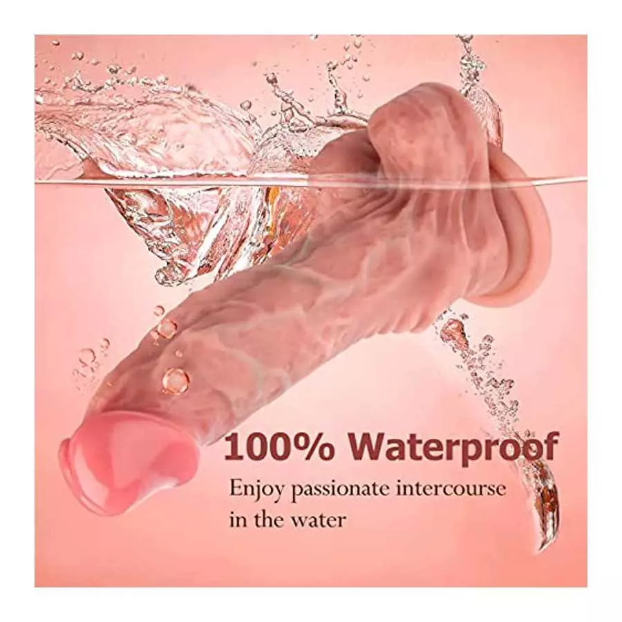 8.4 Inch Realistic Dildo with Strong Suction Cup for Hands-Free Play,Safe Material Lifelike Adult Sex Toys for Women