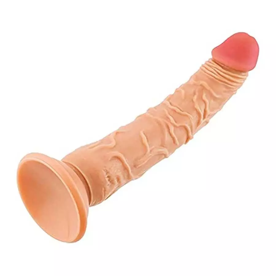 8.8 inch Extra Long Realistic Dildo with Strong Suction Cup,Flexible Silicone for Vaginal G-spot and Anal Play,Adult Sex Toy
