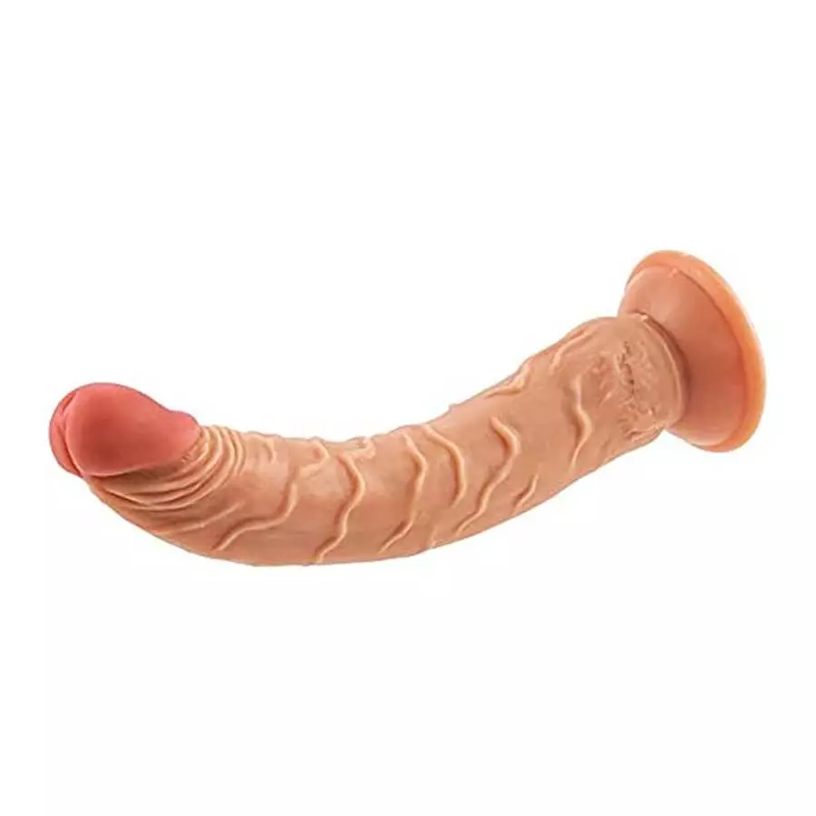 8.8 inch Extra Long Realistic Dildo with Strong Suction Cup,Flexible Silicone for Vaginal G-spot and Anal Play,Adult Sex Toy