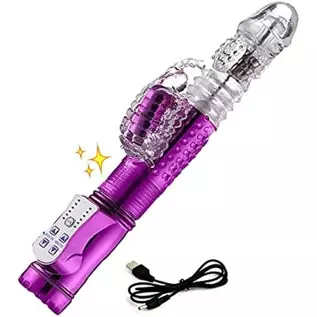 kamsuchs Handheld Machine Toys Thrusting Toy for Womens Pleasure Telescopic Waterproof with 12 Powerful Mode