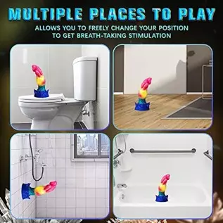 8 Inch Fantasy Dildo,Dog Wolf Knot Dildo,Platinum Silicone Knotted Dildo, Multi Color Canine Dildos Anal Dildo Butt Plug Sex Toy