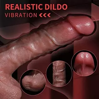 Realistic Dildo Thrusting Dildo Vibrator with 5 Thrusting Modes 9.5 Inch Vibrating Dildo, App and Remote Control G Spot Dildos A Realistic Dildo Thrusting Dildo Vibrator with 5 Thrusting Modes 9.5 Inch Vibrating Dildo, App and Remote Control G Spot Dildos A