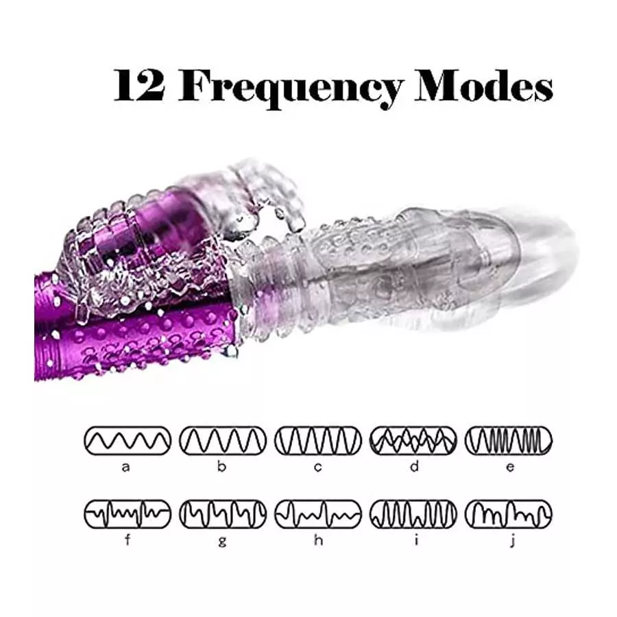 kamsuchs Handheld Machine Toys Thrusting Toy for Womens Pleasure Telescopic Waterproof with 12 Powerful Mode