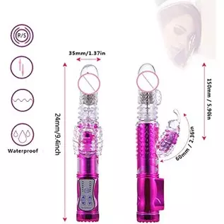 kamsuchs Handheld Machine Toys Thrusting Toy for Womens Pleasure Telescopic Waterproof with 12 Powerful Mode