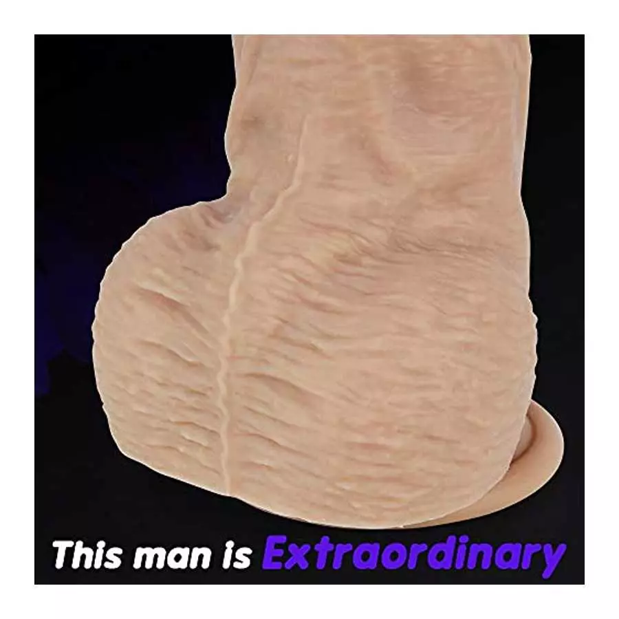 8.67”Huge Penis Dildo, Liquid Silicone Realistic Dildo for Women, Strong Suction Cup Adult Sex Toys for Female Masturbation, Rea