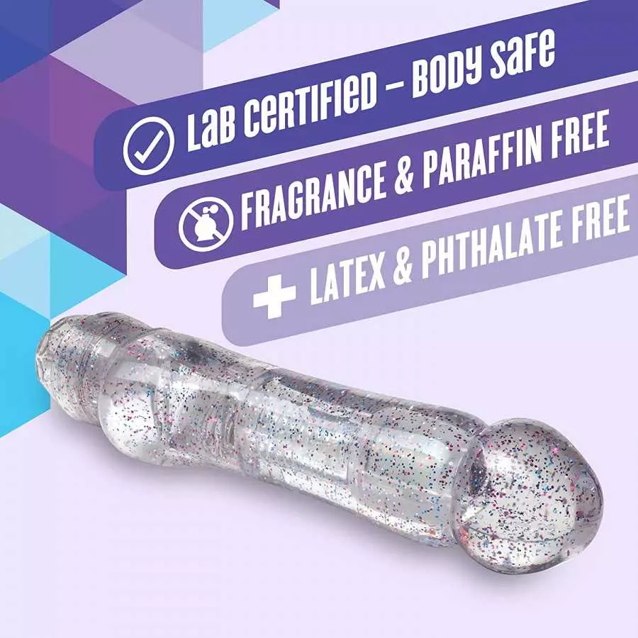 Blush Samba - 6.75 Inch Small Beginners Soft Vibrator - Flexishaft Semi Rigid Body for Deep Pleasure - IPX7 Submersible Waterpro