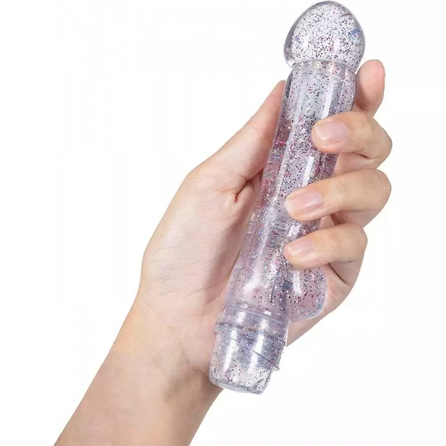 Blush Samba - 6.75 Inch Small Beginners Soft Vibrator - Flexishaft Semi Rigid Body for Deep Pleasure - IPX7 Submersible Waterpro
