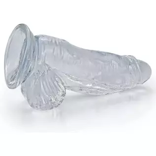 Huge Realistic Dildo Stimulator, Transparent Flexible Penis Dildo with Strong Suction Cup Base for Hands-Free Play, Lifelike Pen Huge Realistic Dildo Stimulator, Transparent Flexible Penis Dildo with Strong Suction Cup Base for Hands-Free Play, Lifelike Pen
