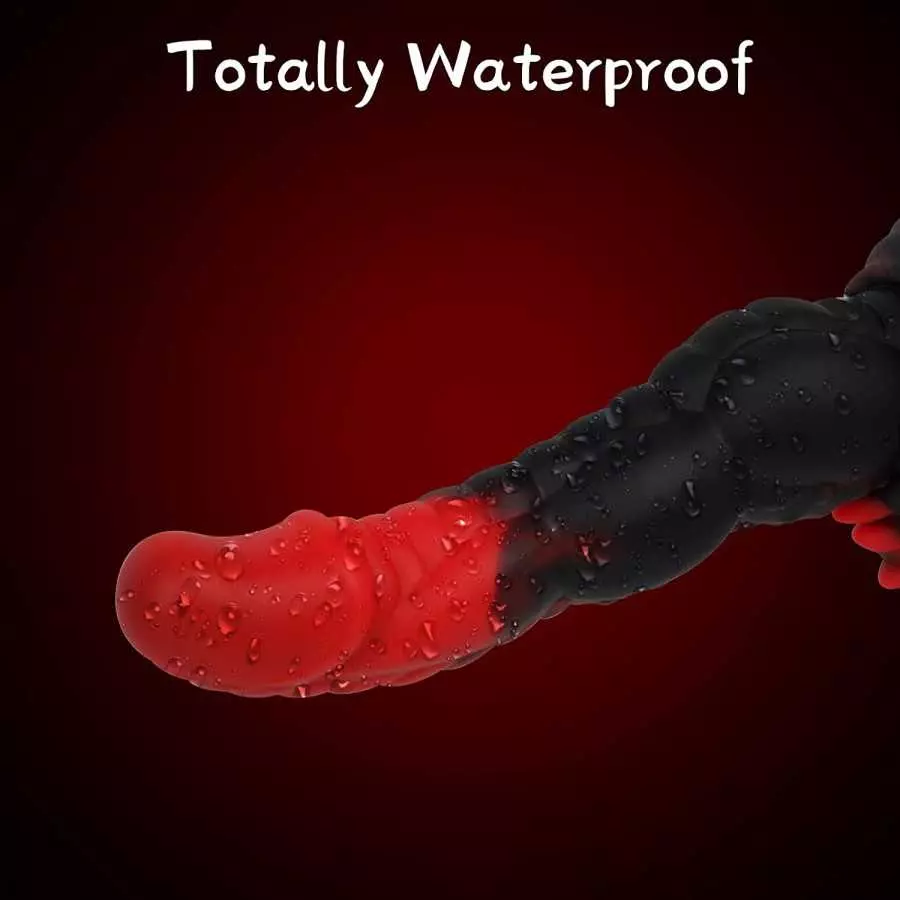 Realistic Monster Dildo for Women: 7.6 inch Adult Sex Toys Anal Dildo for G Spot Anal Play, Liquid Silicone Thick Dildo with Str