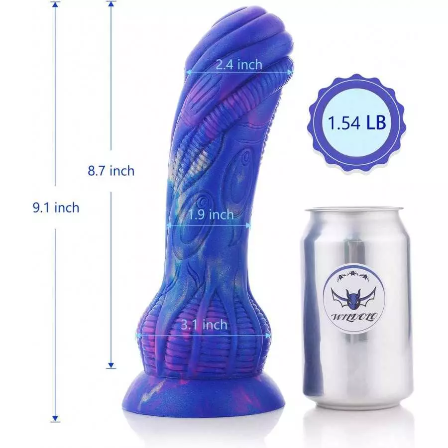 Huge Dildo Horse Dildo, 3 Inch Width Dragon Dildo for Gay, Fantasy Dildos
