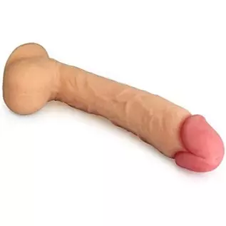 Healthy Vibes Big Dick Dirk Dildo The Porn Star Molded Huge 11.5 Inch Realistic Flesh Lifelike Penis with Suction Cup, Strap On Healthy Vibes Big Dick Dirk Dildo The Porn Star Molded Huge 11.5 Inch Realistic Flesh Lifelike Penis with Suction Cup, Strap On