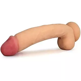 Healthy Vibes Big Dick Dirk Dildo The Porn Star Molded Huge 11.5 Inch Realistic Flesh Lifelike Penis with Suction Cup, Strap On Healthy Vibes Big Dick Dirk Dildo The Porn Star Molded Huge 11.5 Inch Realistic Flesh Lifelike Penis with Suction Cup, Strap On