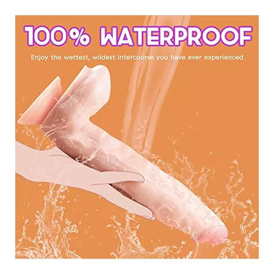 Realistic Dildo 12inch Lifelike Huge Dildo Sex Toys for Women, Soft Large G spot Dildo with Strong Suction Cup for Hands-Free Pl