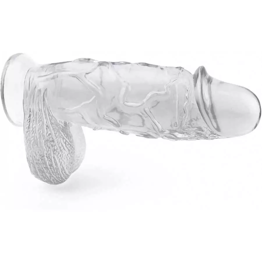 Huge Dildo XL Size Realistic Dildo 10.25inch Big Dildo Harness Compatible Female Sex Product King Cock Chubby (Flesh)