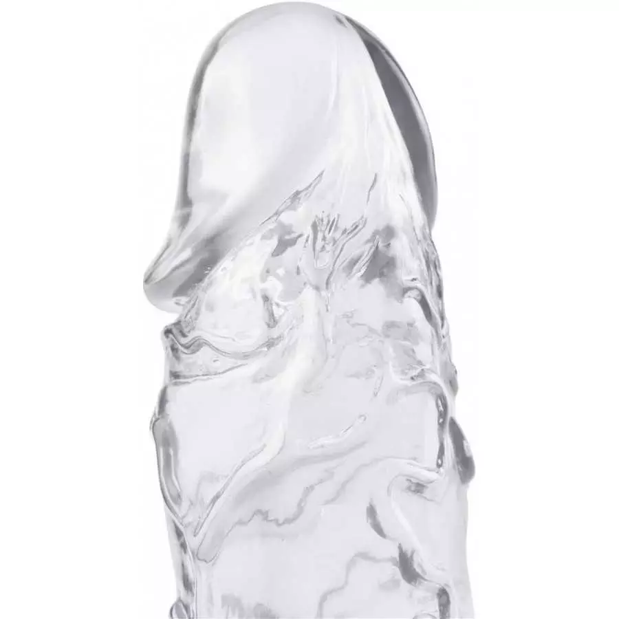 Huge Dildo XL Size Realistic Dildo 10.25inch Big Dildo Harness Compatible Female Sex Product King Cock Chubby (Flesh)