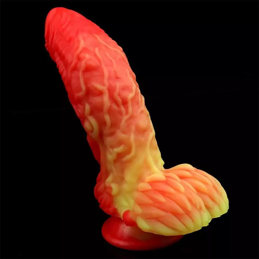 Huge Dildo XL Size Realistic Dildo 10.25inch Big Dildo Harness Compatible Female Sex Product King Cock Chubby (Flesh)
