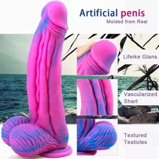 Huge Dildo XL Size Realistic Dildo 10.25inch Big Dildo Harness Compatible Female Sex Product King Cock Chubby (Flesh) Huge Dildo XL Size Realistic Dildo 10.25inch Big Dildo Harness Compatible Female Sex Product King Cock Chubby (Flesh)