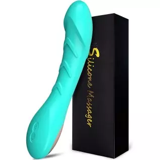 G Spot Dildo Vibrator for Vagina Clitoris Anal Stimulation, Waterproof Rechargeable Quiet Vibrating Powerful Vibrators Adult Sex