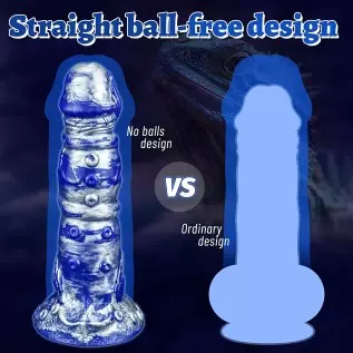 Monster Silicone Realistic Dildo Alien Dildo for Hands-Free Anal Play, Anal Dildo Strap On Dragon Thick Dildo Sex Toy for Women