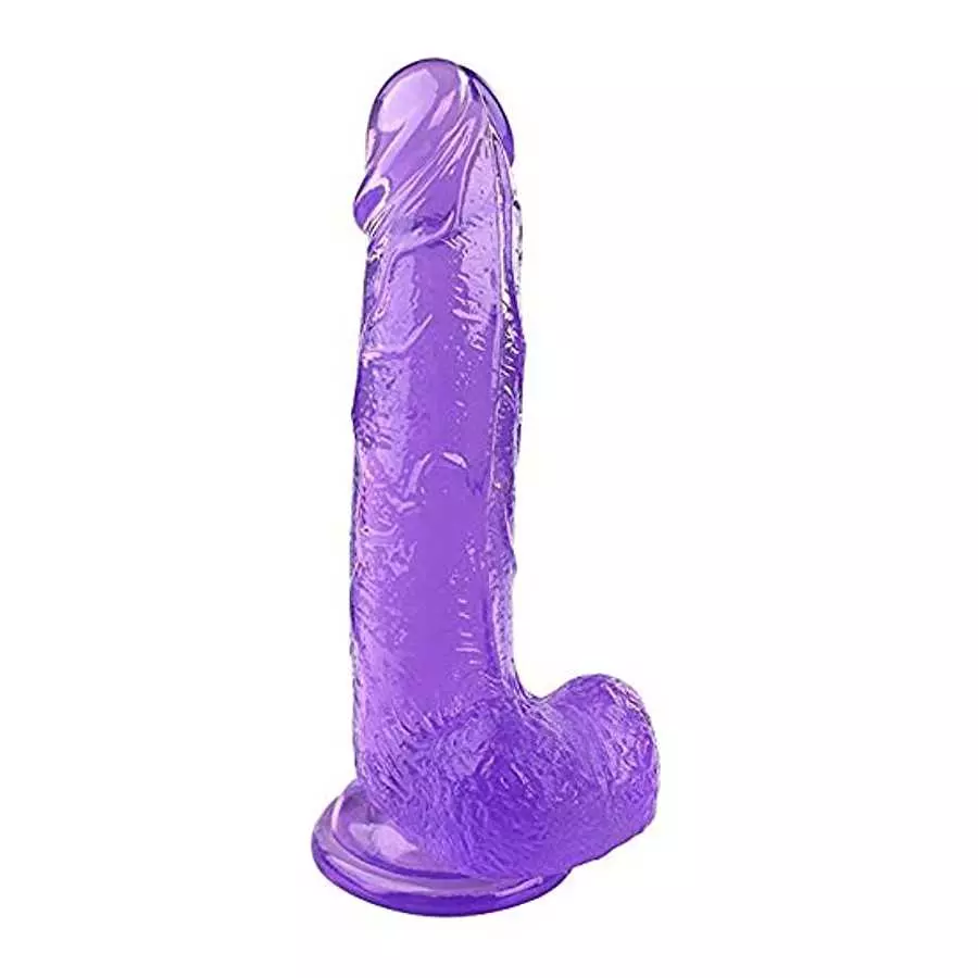 8 Inches Realistic Dildo with Suction Cup Adult Sex Toy Flexible Dildo with Curved Shaft and Ball Soft Dildo Big Cock 3D Texture 8 Inches Realistic Dildo with Suction Cup Adult Sex Toy Flexible Dildo with Curved Shaft and Ball Soft Dildo Big Cock 3D Texture