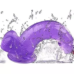 8 Inches Realistic Dildo with Suction Cup Adult Sex Toy Flexible Dildo with Curved Shaft and Ball Soft Dildo Big Cock 3D Texture 8 Inches Realistic Dildo with Suction Cup Adult Sex Toy Flexible Dildo with Curved Shaft and Ball Soft Dildo Big Cock 3D Texture