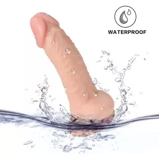 BEIYIHOME Realistic Dildos Feels Like Skin, Body-Safe Material Lifelike Huge Penis with Strong Suction Cup for Hands-Free Play,