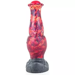 9.17'' Liquid Silicone Dildo with Strong Suction Cup, Huge Animal Smooth Dildo, Flexible Monster Anal Butt Plug, Prostate Adult