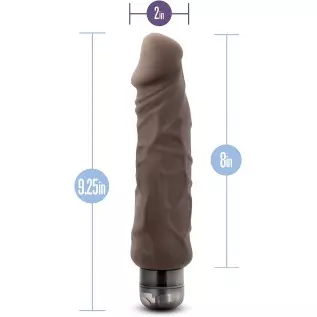 Blush - 9" Long Ultra Soft Realistic Feel 1.75" Thick Vibrating Dildo - Flexishaft Tech for A Nice Stiffy - IPX7 Waterproof - Mu Blush - 9" Long Ultra Soft Realistic Feel 1.75" Thick Vibrating Dildo - Flexishaft Tech for A Nice Stiffy - IPX7 Waterproof - Mu