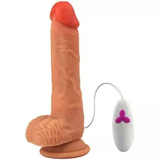 Rose Clitorial Vibrating Vibrator Liquid Silicone Telescopic Stimulation Lifelike Penis Swing Automatic Dildo Realistic G spot S