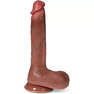10.4 Inch Big Realistic Dildo with Suction Cup for Hands-Free Play, Flexible Liquid Silicone Dildos Lifelike Huge Fake Penis Coc