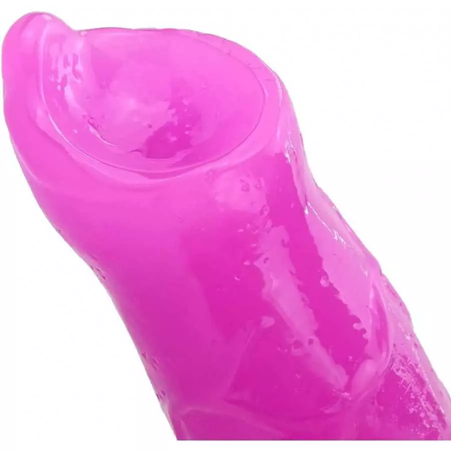 Romi Animal Penis 7.3" Realistic Wolf Dildo Big Size Cock Anal Plugs Artificial Sex Toys (Black)