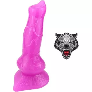 Romi Animal Penis 7.3" Realistic Wolf Dildo Big Size Cock Anal Plugs Artificial Sex Toys (Black) Romi Animal Penis 7.3" Realistic Wolf Dildo Big Size Cock Anal Plugs Artificial Sex Toys (Black)