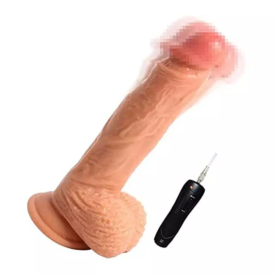 9 Inch Liquid Silicone G Spot Dildo, Strong Suction Cup Realistic Dildo Vibrator, Hands Free Anal Play Adult Sex Toy Women, Thru 9 Inch Liquid Silicone G Spot Dildo, Strong Suction Cup Realistic Dildo Vibrator, Hands Free Anal Play Adult Sex Toy Women, Thru