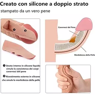 9 Inch Liquid Silicone G Spot Dildo, Strong Suction Cup Realistic Dildo Vibrator, Hands Free Anal Play Adult Sex Toy Women, Thru