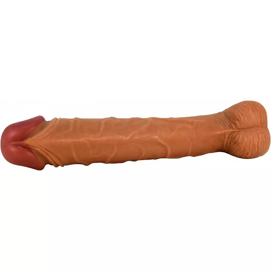 19.8 Inch Super Huge Dildo 3.1 inch Thick Giant Phallus Realistic Dildo Novelties Toy Simulation Dildo Toy for Women(Skin Color)