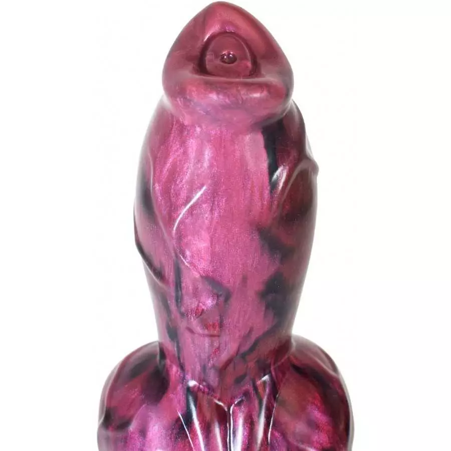 8.6 inch Realsitc Dog Dildo with Big Kont, Thick Silicone Suction Cup Anal Plug Toys for Advancer Women and Men Couples.(Normal)