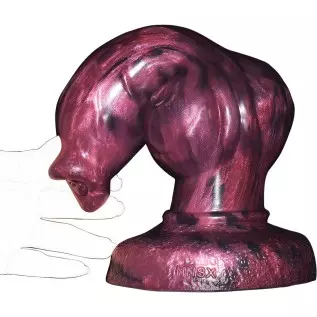 8.6 inch Realsitc Dog Dildo with Big Kont, Thick Silicone Suction Cup Anal Plug Toys for Advancer Women and Men Couples.(Normal)