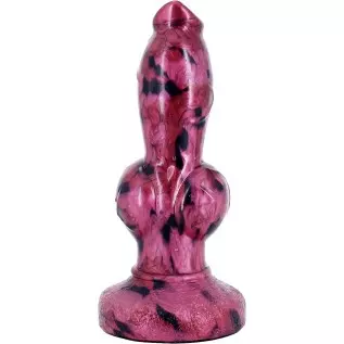 8.6 inch Realsitc Dog Dildo with Big Kont, Thick Silicone Suction Cup Anal Plug Toys for Advancer Women and Men Couples.(Normal)